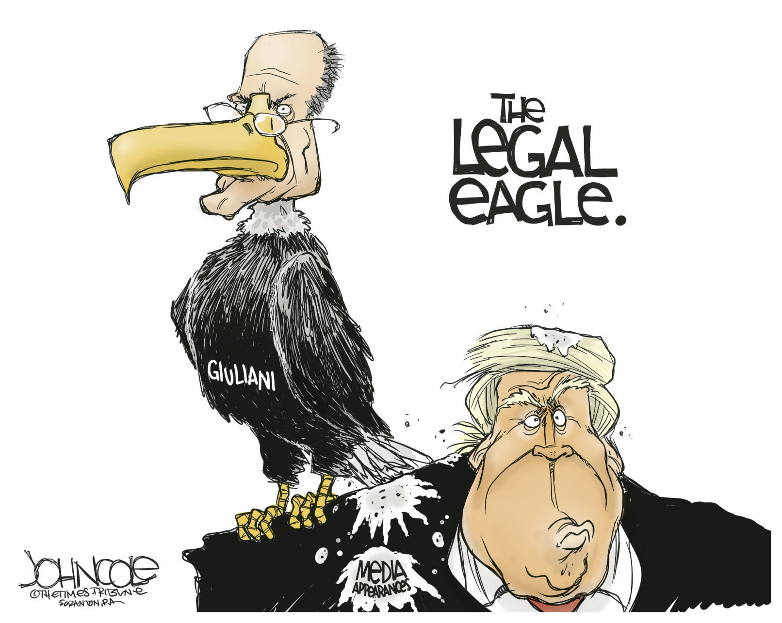 The legal eagle by John Cole, The Scranton Times-Tribune